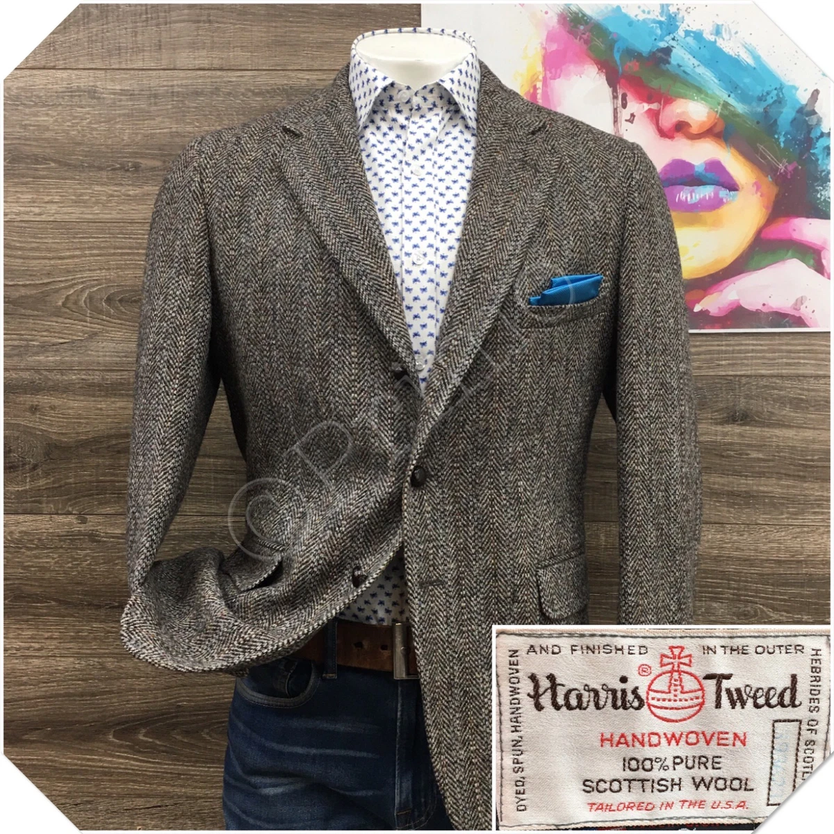 Harris Tweed Wool Regular Suits & Blazers for Men for sale | eBay