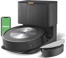 IROBOT ROOMBA COMBO J5+ SELF-EMPTYING ROBOT VACUUM & MOP – IDENTIFIES - BLACK