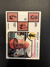 1973 Cleveland Indians Field Leaders Aspromonte, Colavito, Lutz, Spahn