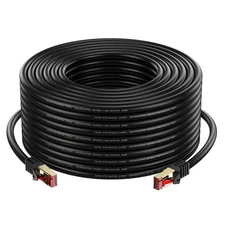 130 FT CAT6 Outdoor Waterproof Direct Burial UV Resistant Ethernet Network Cable