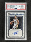 2022-23 Donruss Optic Stephen Curry Opti-Graphs Warriors /25 PSA 10 Auto POP 1