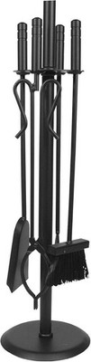 Imex The Fox Kaminbesteck 12011-n schwarz 