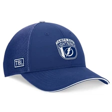 Men's Fanatics Blue Tampa Bay Lightning 2024 NHL Draft On Stage Trucker