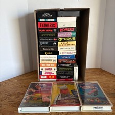 Lot of 36 VHS Tapes Movies Drama Comedy Action Disney Bundle