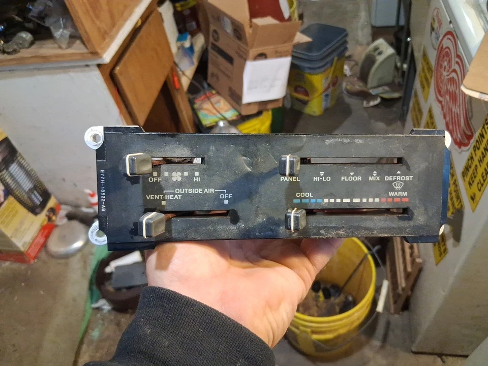 1983 - 1988 Ford Ranger F150 Bronco? Heater Climate Control Untested  - Image 4 of 4