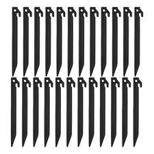 2X(24 Pieces Plastic Inflatable Stakes Garden Decoration V2V1)4285