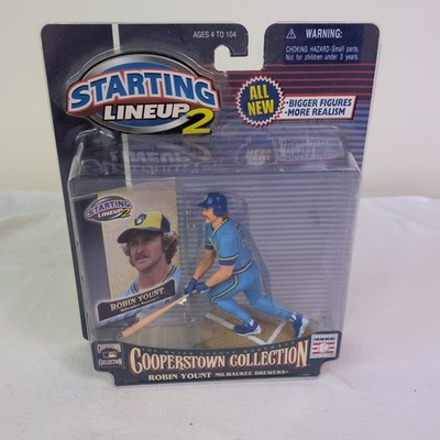 Starting Lineup (2) 2001 Robin Yount Milwaukee Brewers Cooperstown Collection