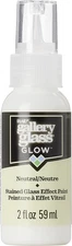 FolkArt Gallery Glass Paint 2oz-Glow In The Dark