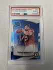2017 Donruss Optic - Rated Rookie Patrick Mahomes II #177 (RC) PSA 10