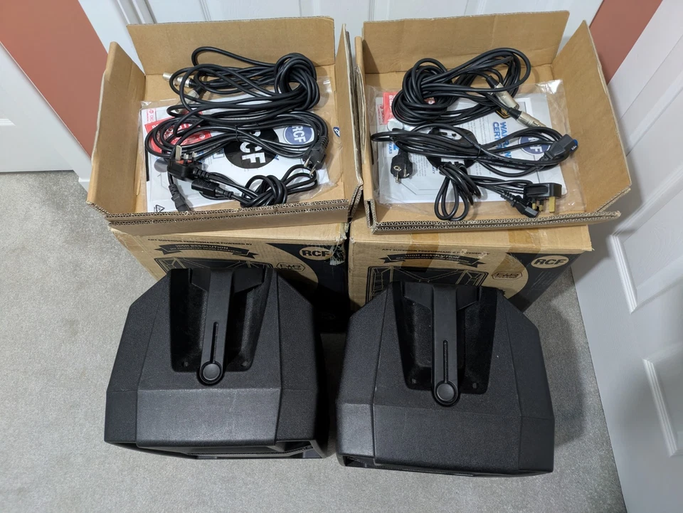 RCF ART 710-A MK5 10" Active Two-Way Speakers 1400W Each - Very Good Condition - Image 3 of 4