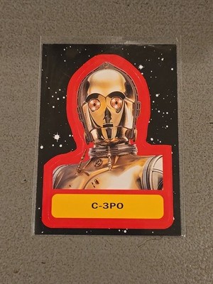 STAR WARS : JOURNEY TO THE RISE OF SKYWALKER ''C-3PO'' STICKER #CS-8