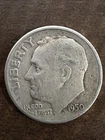 1950-S Roosevelt Silver Dime 10c Circulated