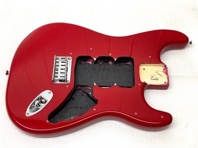 Genuine Fender Squier Strat Hardtail Torino Red BODY Electric