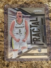 2025/2026 WNBA Prizm Fractal Insert Rookie Card Paige Bueckers Dallas Wings RC