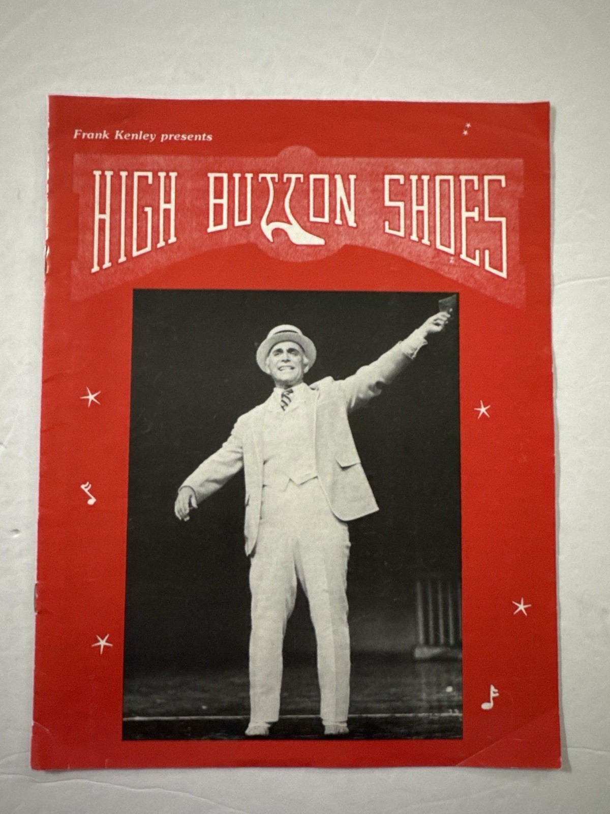 High Button Gavin MacLeod High Button Shoes 1983 Program Photo Star