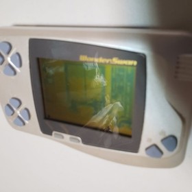 Bandai WonderSwan Console Silver Pearl White SW-001 Tested Working See Photos