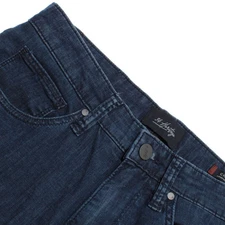 34 Heritage NWOT Denim Jeans Size 32 US Charisma In Solid Blue Cotton Blend