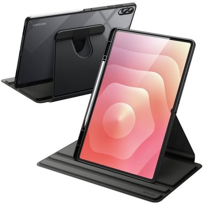 Rotating Case for Samsung Galaxy Tab S11 Ultra with S Pen Holder, 360 Degree Rot