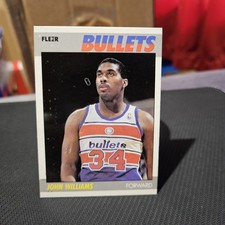 John Williams 1987-88 Fleer Basketball Base Rookie Card #122. rookie card picture