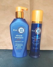 It's a 10 Miracle SHAMPOO Plus Keratin 10oz LEAVE-IN POTION 3oz BEST DEAL
