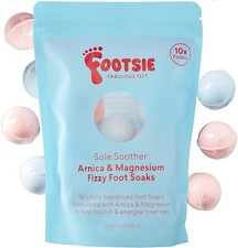  fizzy foot soak, vegan foot bath bombs, foot spa gift, pampering gift