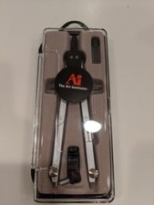 Art Institutes Metal Bow Drafting and Drawing Adjustable Leg Compass