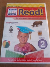 Your Baby Can Read DVD Volume 2 Robert Titzer, Ph.D. Infants And Children NEW