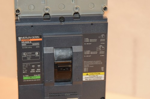 (NUOVO) MARLIN GERIN NSJ600a interruttore NJHN36000S60ABSO 600 600 A 600AMP 600 AMP - Foto 3 di 10