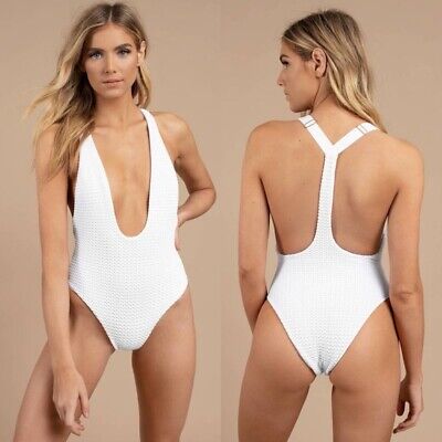 Women's Swimming One-Piece Swimsuit Lexa XP - Line White