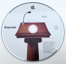 Apple Keynote Ver 1.0.1 Install CD Mac OS 2003