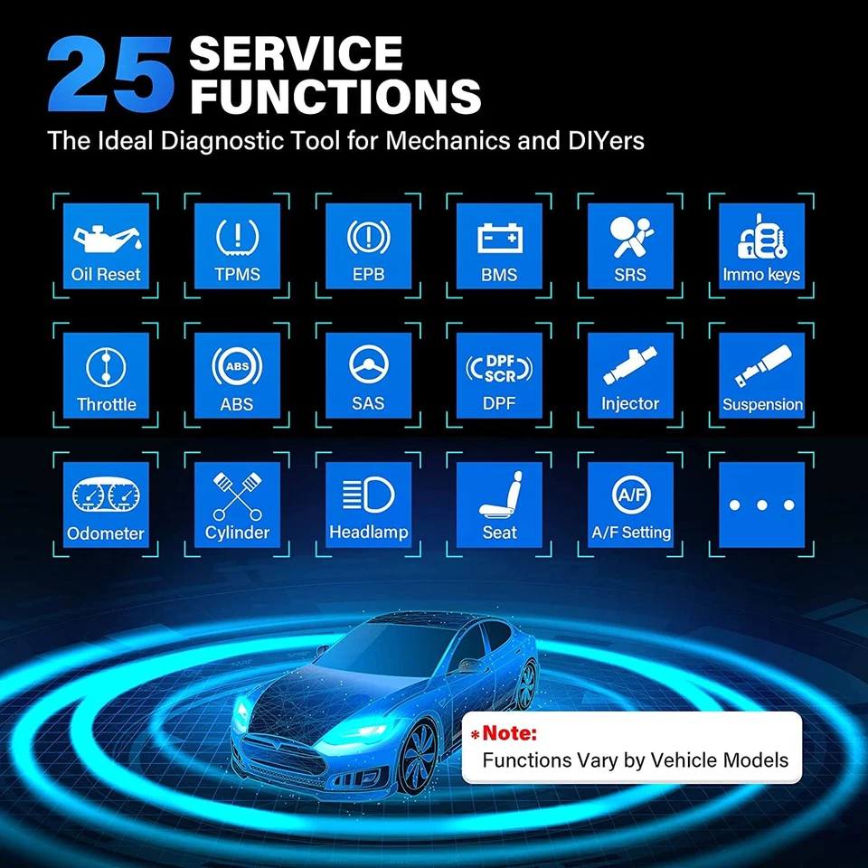 Autel AP200 PK MK808 diagnóstico coche Escáner OBD2 Sistema Completo TPMS ABS BT - Imagen 3 de 4