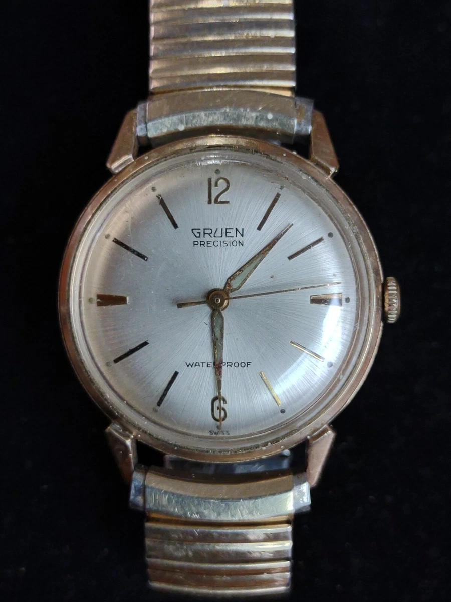 Gruen precision 17 jewels swiss cheap