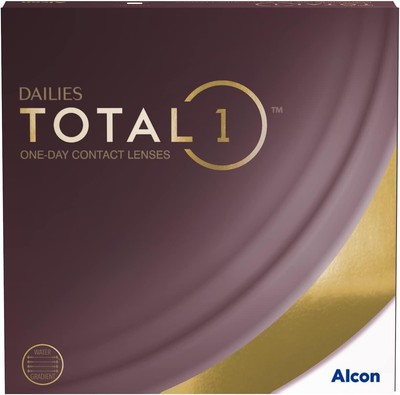 Total 1 Tageslinsen weich 90 Stück BC 8.5 mm DIA 14.1 mm +00.50 Dioptrie