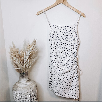 open lace back dress Delamere Mini Dress White Burnout main image 0