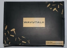 Wavytalk 5 in 1 Curling Iron 0.5”-1.25” Curling Wand Set w Accessories Rose Gold