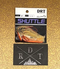 DRT Division Rebel Tackles "SHUTTLE" SWIM JIG 3/8 oz #18 KANIPO SP FREE SH