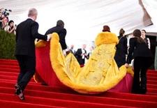 Rihanna at the China Through The Looking Glass Costume Institute B - Old Photo 6