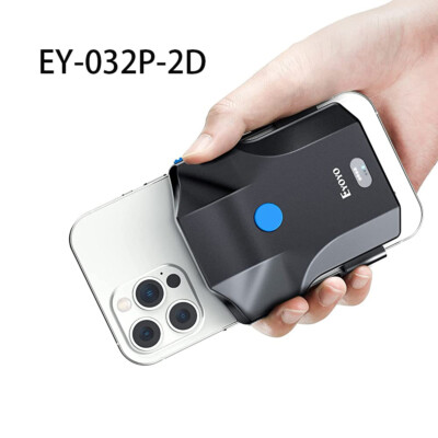 Eyoyo 2D Phone Back Clip Barcode Scanner Wireless QR Code Reader für Warehouse