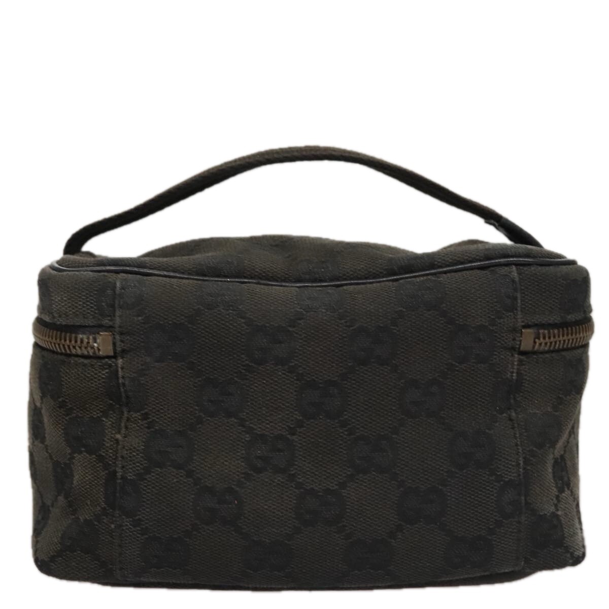 GUCCI GG Canvas Vanity Hand Bag Black Auth 109201 | eBay GUCCI GG Canvas Vanity Hand Bag Black Auth 109201 | eBay