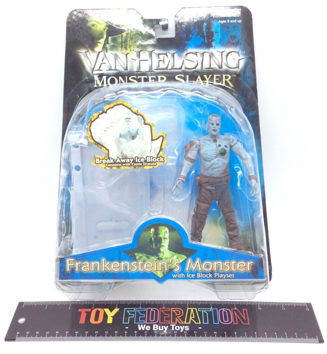 JAKKS Van Helsing Monster Slayer: FRANKENSTEIN'S MONSTER W/ ICE
