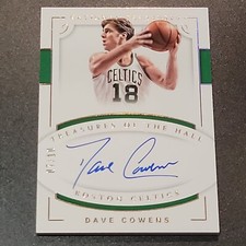 Dave Cowens 2017-18 National Treasures Auto Treasures Of The Hall 7/10