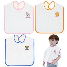 Toddler Bibs for 1-6 Years Waterproof Absorbent Large Towel Bibs for Kids
