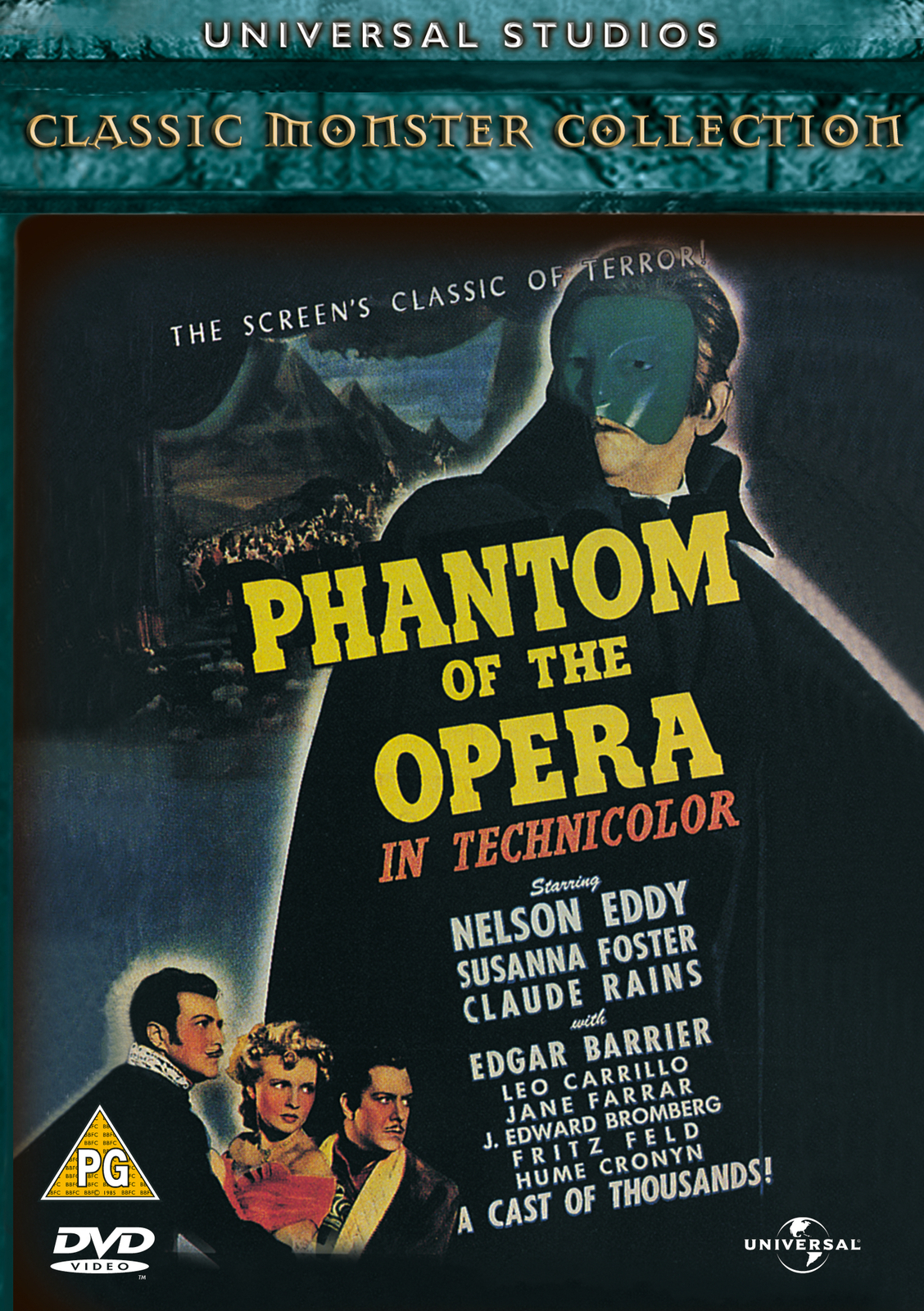 The Phantom of the Opera (DVD) Jane Farrar Paul Marion Walter Stahl Rosina Galli