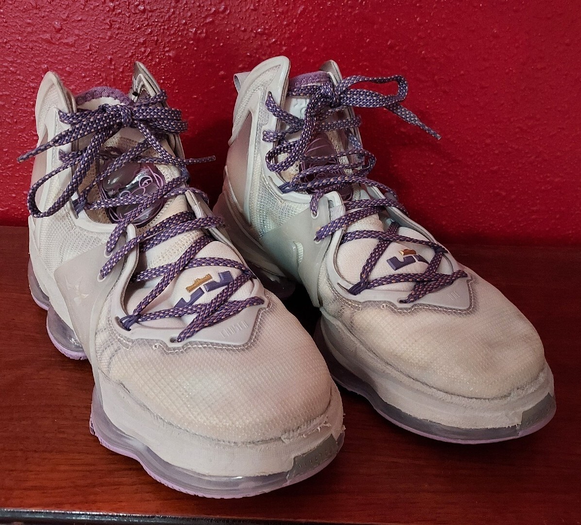 Nike LeBron 19 Strive For Greatness Grey Purple Basketball Shoe CZ0203-004 Men 7 Nike Men main image 3