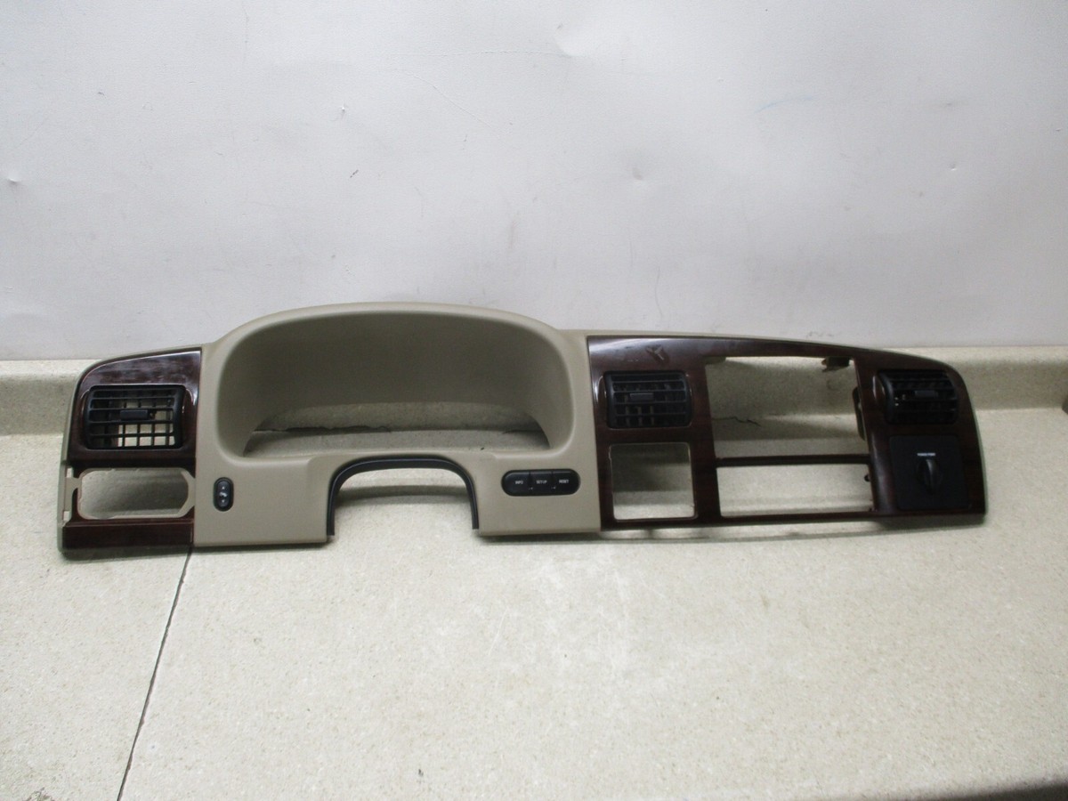 5C3Z25044D70CAB 05 06 07 Ford F250 F350 Lariat Dash Cluster Bezel