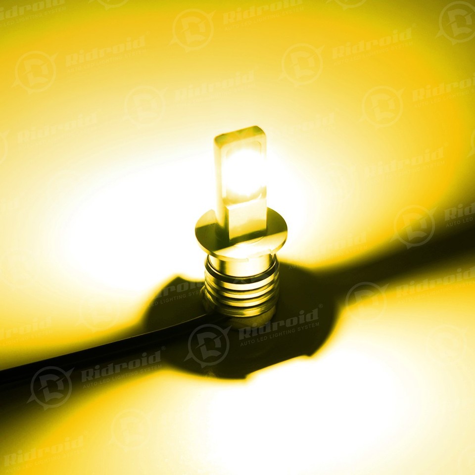 2Pcs H3 LED Fog Light Bulb Conversion Kit Super White Bright DRL Lamp 6500K 100W - La Paz County - Foto 11