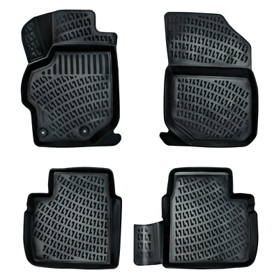 Car Floor Mats Liners For Citroen C-Elysee 2012-2024 All Season heavy Duty Rugs