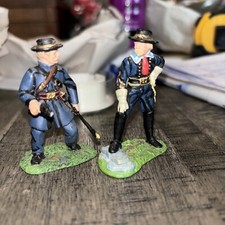  2 W. Britains Union Army Officers