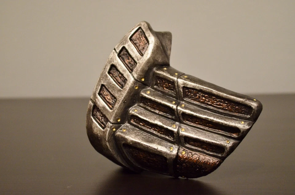 MK Toasty 1995 movie mask nt Scorpion Mortal Kombat costume cosplay mk9 mkx 95 - Image 4 of 4