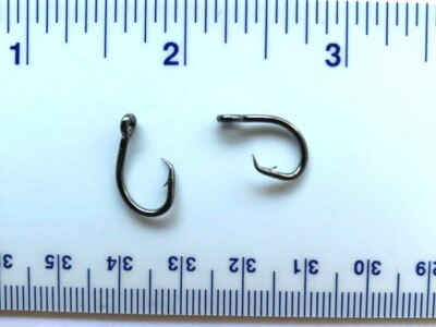 100 GT 4X Strength L2004 Offset Black Nickel Circle Hooks size 8